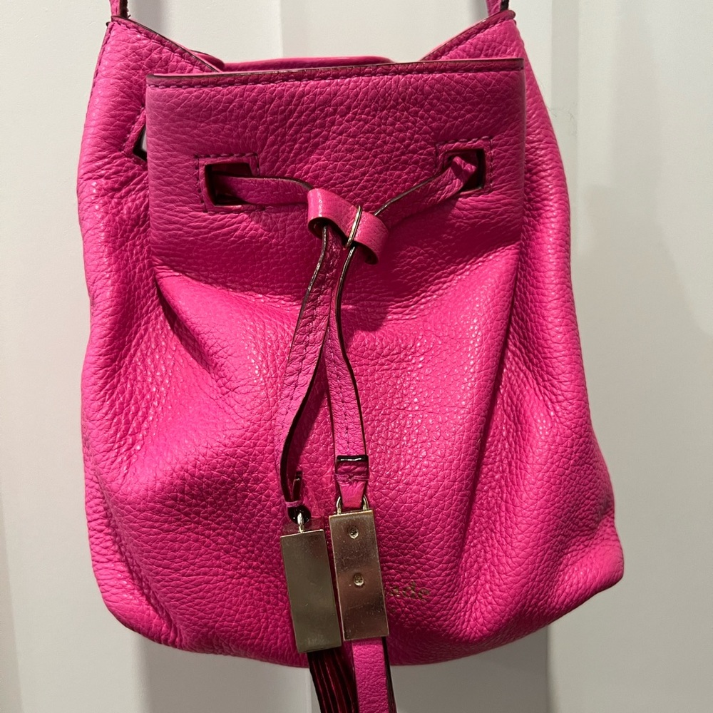 Kate Spade hot pink crossbody purse